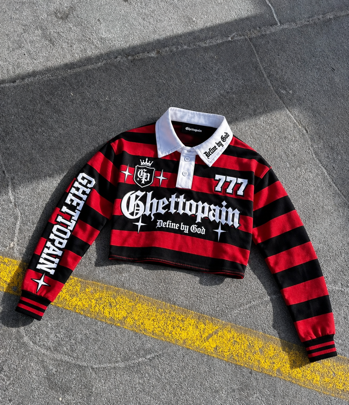 GP CROPPED RUGBY - RED