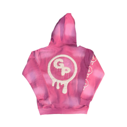 Pink (rhinestones) zip up