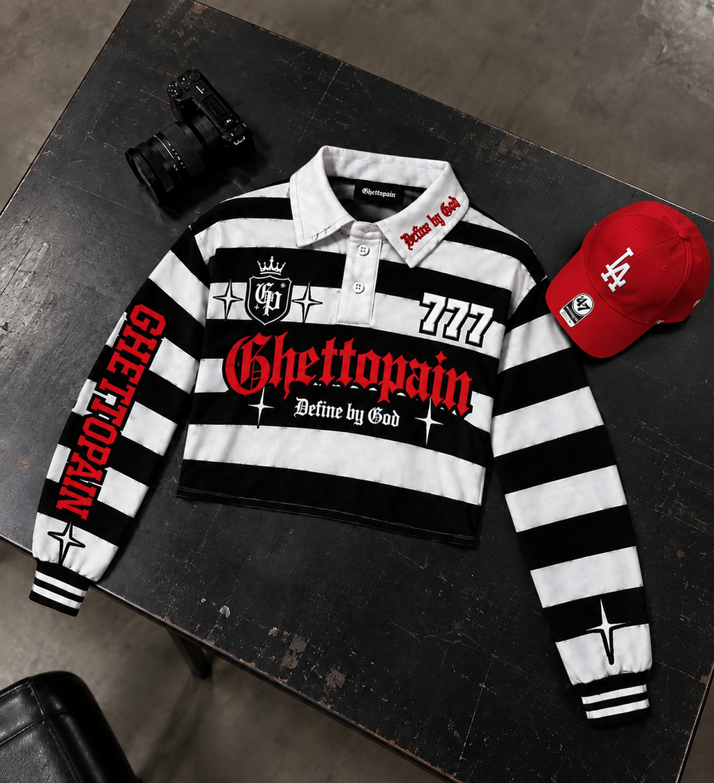 GP CROPPED RUGBY - WHITE