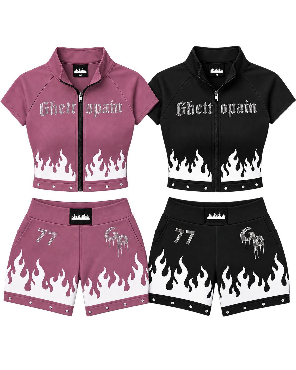 GP Fire Rhinestone Set
