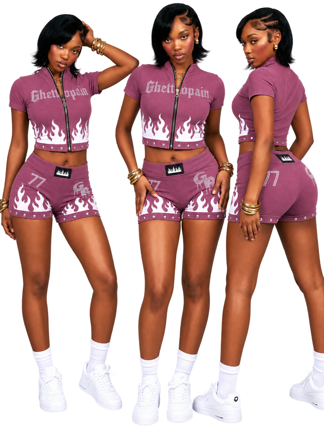GP Fire Rhinestone Set