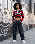 GP CROPPED RUGBY - RED