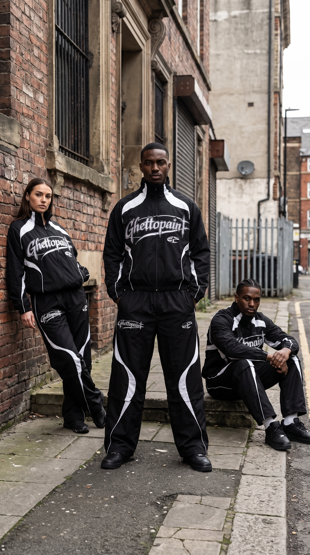 GP Windbreaker Set - BLACK